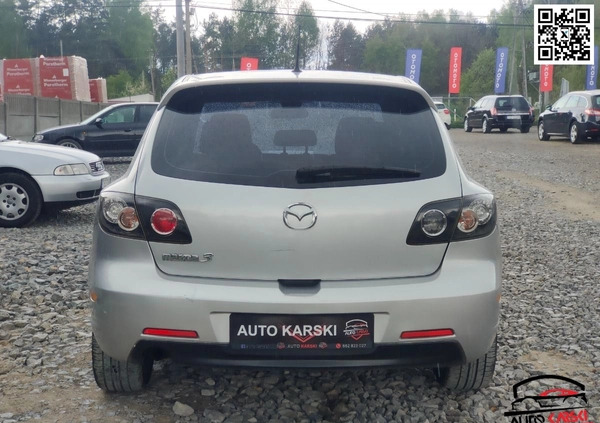 Mazda 3 cena 6900 przebieg: 194000, rok produkcji 2007 z Radzymin małe 529